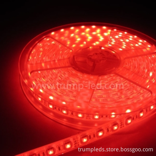 Amber Flexible RGB Light Waterproof LED Strip 5050